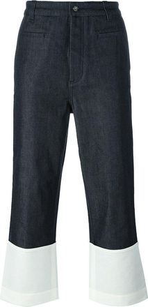 Loewe cropped jeans - Blauw