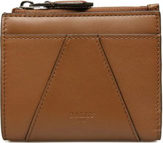 Bally Axel leren portemonnee met ritssluiting - Bruin