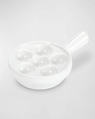 Pillivuyt Classic Escargot Dish, Set of 2