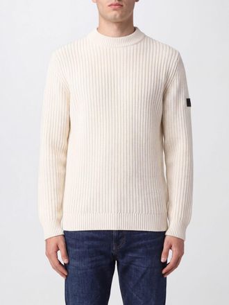 Barbour Maglia girocollo in misto lana e cotone con lavorazione a coste