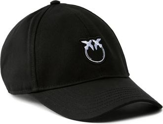 Pinko Cappello da baseball con ricamo - Nero