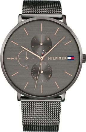 Tommy Hilfiger Jenna Horloge - Dames - Horloges - Grijs - ONE Size - Accessoires