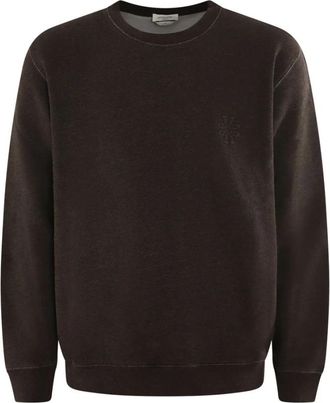 Jacob Cohen Felpa Girocollo Costina - Heren - Sweatshirts - Bruin - XL - Katoen - Hoodies & sweatvesten