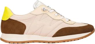 Wonders Towanda 02 - Dames - Sneakers - Bruin - 41 EU - Katoen - Schoenen