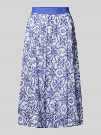 Joop Midirock mit elastischem Bund Modell Saki2 in Blau, Gr&ouml;&szlig;e 34