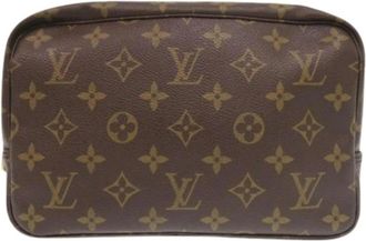 Louis Vuitton Pre-owned Pouch - Dames - Vintage Clutch - Bruin - ONE Size - Vintage