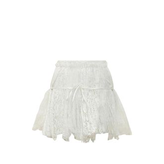 J.W.Anderson Lace-trim Tie-fastening Skirt