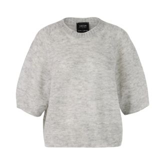 Marc Cain Lichtgewicht Pullover - Dames - Truien - Grijs - Maat: XL Wol