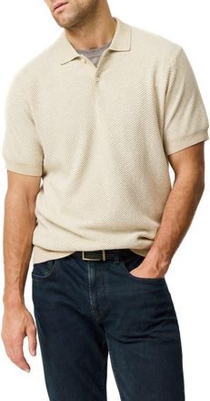 Rodd & Gunn Benford Bay Polo in Natural at Nordstrom, Size Xxx-Large