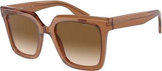 Giorgio Armani Brown Acetate Womens Sunglasses