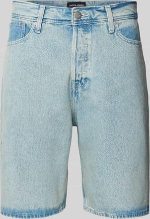 Jack & Jones Jack & Jones Loose Fit Jeansshorts im 5-Pocket-Design Modell ALEX in Hellblau, Gr&ouml;&szlig;e XL