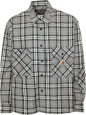 Carhartt Work in Progress Checked Shirt - Heren - Casual Overhemden - Veelkleurig - S - Katoen - Overhemden
