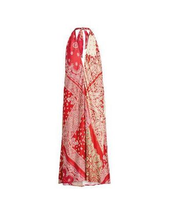 Ralph Lauren BANDANA-PRINT SLEEVELESS DRESS