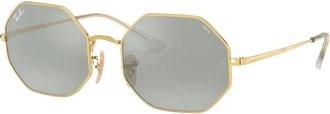 Ray-Ban RB1972 Octagon 001/W3 Mens Sunglasses Gold Size 54