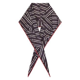Ermenegildo Zegna Silky Scarves, male, Multicolor, Size: ONE SIZE Scarf with pointed profile