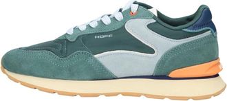 Hoff City Chroma - Dames - Sneakers - Groen - 38 EU - Leer - Schoenen