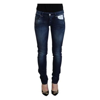 Acht Slim-fit Jeans, female, Blue, Size: W26 Low Waist Slim Fit Denim Jeans