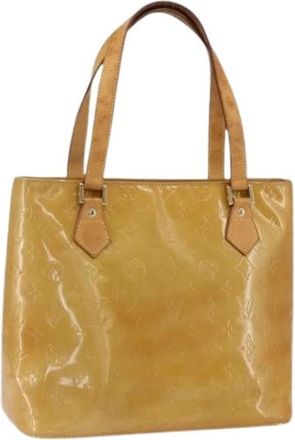 Louis Vuitton Pre-owned Vintage Tote Bag - Dames - Vintage Shopper - Beige - ONE Size - Leer - Vintage