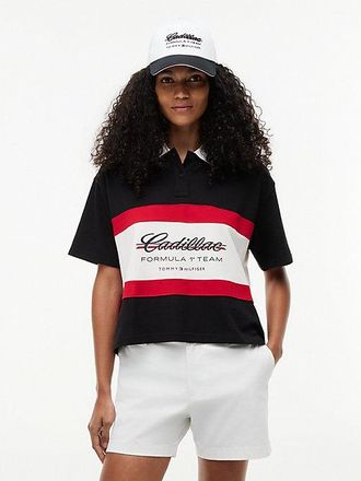 Tommy Hilfiger Polo holgado TH x Cadillac Formula 1 Team