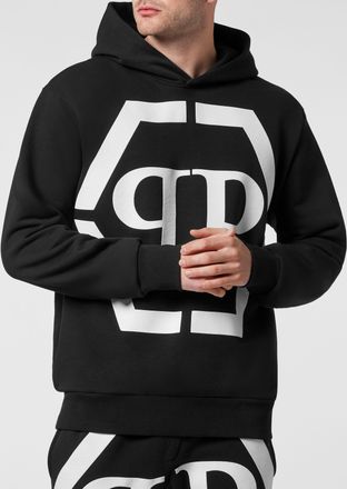 Philipp Plein Sweatshirt Met Capuchon Hexagon