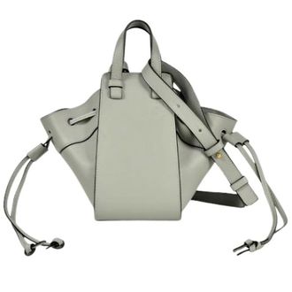 Loewe Pre-owned Mini Bags, female, Gray, Size: ONE SIZE Pre-owned Hammock Shoulder Bag