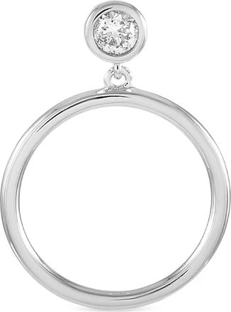 Luxury Bazaar Orecchini in oro bianco 14 carati con diamanti