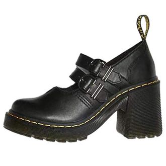 Dr. Martens (WMNS) Dr. Martens Eviee Sendal Leather Heeled Shoes Black 27371001