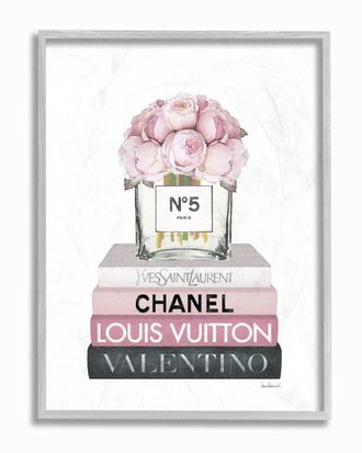 Stupell Industries Glam Rose Bouquet Over Womens Design Wall Art