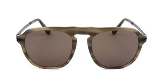 Canali CO219A C03 Mens Sunglasses Green Size 55