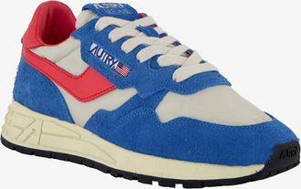 Autry Niedrige Materialmix-Schn&uuml;rsneakers Reelwind