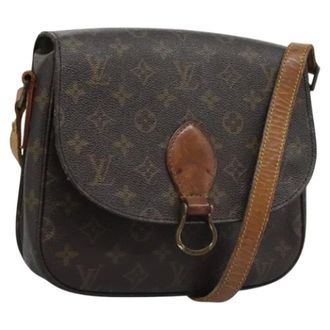 Louis Vuitton Tweedehands Canvas Louis Vuitton tassen - Dames - Pre-owned - Bruin - Maat: ONE Size Leer