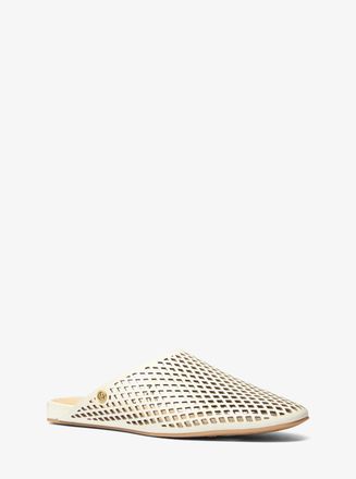 Michael Kors Cady Perforated Leather Mule