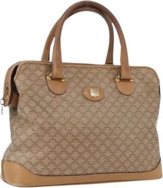 Celine Pre-owned Vintage Handtas - Dames - Vintage Handtas - Beige - ONE Size - Leer - Vintage
