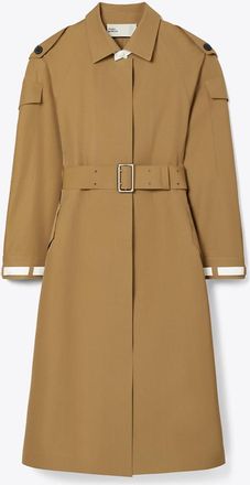 Tory Burch Womens Wool Trench Coat, size M