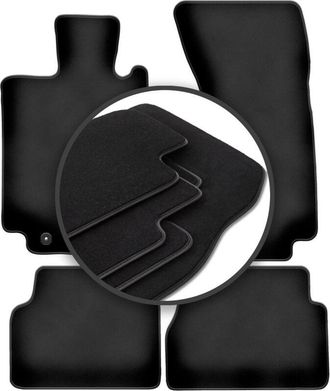 OEM Alfombrillas Premium Para Mercedes S W220 4matic Corto (1998-2005)