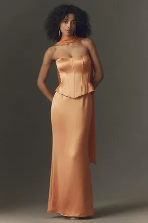 Mare Mare Mimi Satin Corset Dress