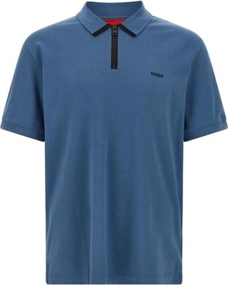 HUGO BOSS Camisa Polo Dalomino - Tops - Hombre - Azul - XL