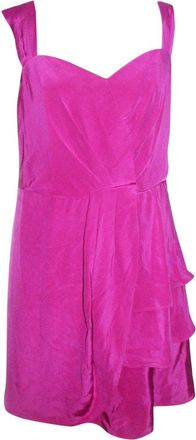 Temperley London pink silk dress Size M