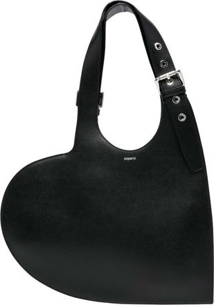 Coperni Black Heart Large Shoulder Bag