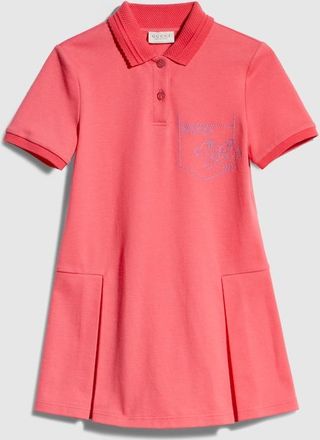 Gucci Kids - Cotton Piquet Dress, Pink
