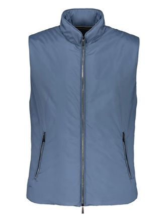 Moorer Bodywarmer gilet - men - Polyamide/Polyester - 56 - Blue