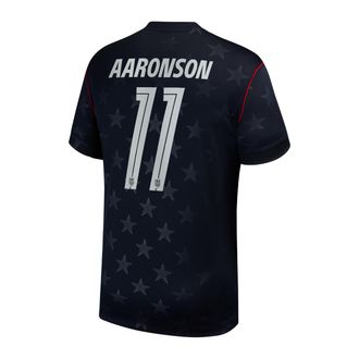 Nike Brenden Aaronson USMNT 2026 Stadium Away Nike Mens Dri-FIT Soccer Jersey in Blue | NN203993642-USM