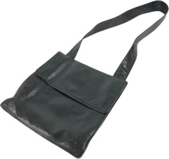 Chanel Pre-owned Cross Body Bags, female, Black, Size: ONE SIZE Pre-owned Vintage Pochette Shoulder Bag