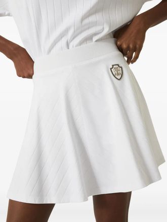 Brunello Cucinelli Womens Cotton Pleated Skirt Ss25 W