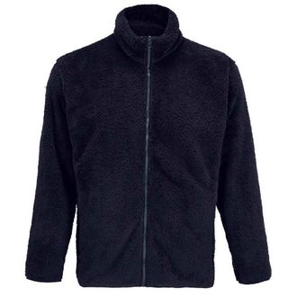 SOLS Vink Fluffy Jacket voor volwassenen (Marine)