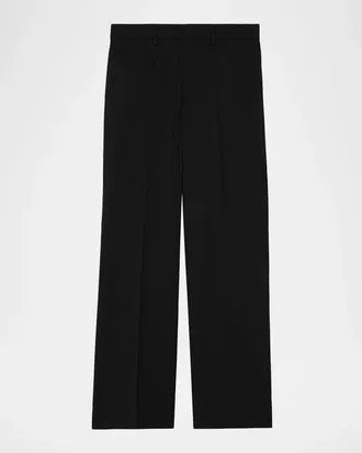 Burberry Men & apos;s Irvine Wool Relaxed Fit Trousers