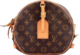 Louis Vuitton Boite Chapeau Souple Bag Monogram Canvas Mm (Authentic Pre- Loved)