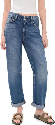 Rag & Bone Womens Featherweight Slim Tapered Stevie Jeans, Echo