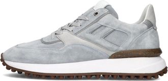 Floris Van Bommel Schoenen, Heren, Blauw, 44 2/3 EU, Low Top Sneakers
