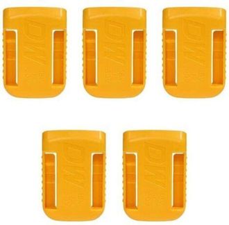 OEM Soporte Para Bater&iacute;a De Herramientas De 5 Piezas, Soporte Para Bater&iacute;a De Herramientas Dewalt De 18 V, Clip Para Cintur&oacute;n Con Tapa De Bater&iacute;a (amarill